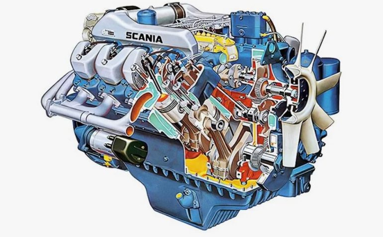 Основные компоненты и системы двигателя грузового автомобиля